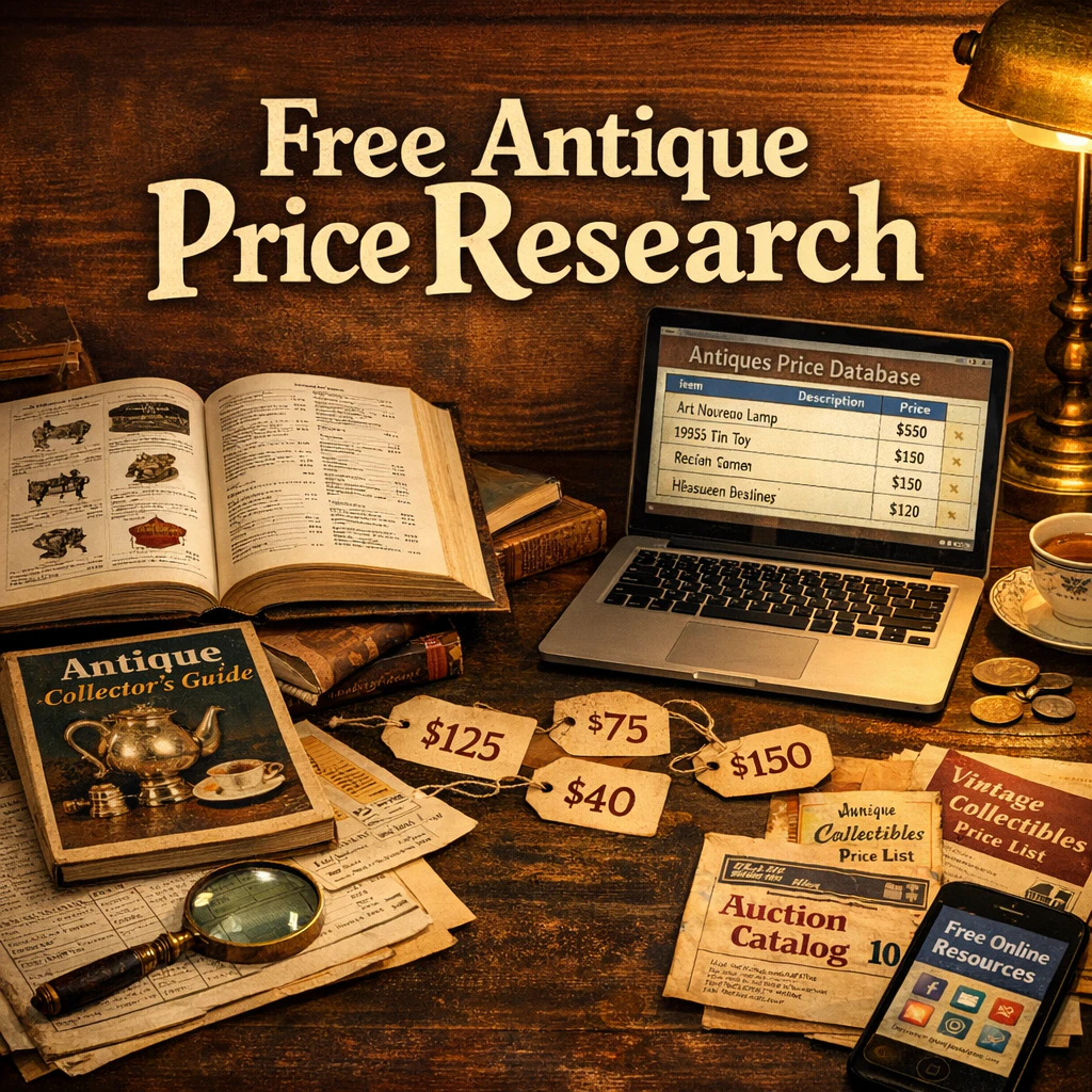 How to Find Antique Prices for Free