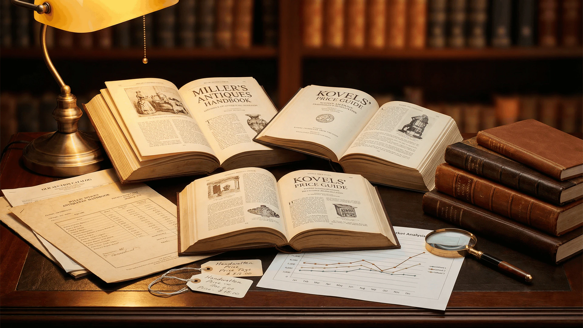 The Best Price Guides for Antiques - Vintage price guide books and catalogs